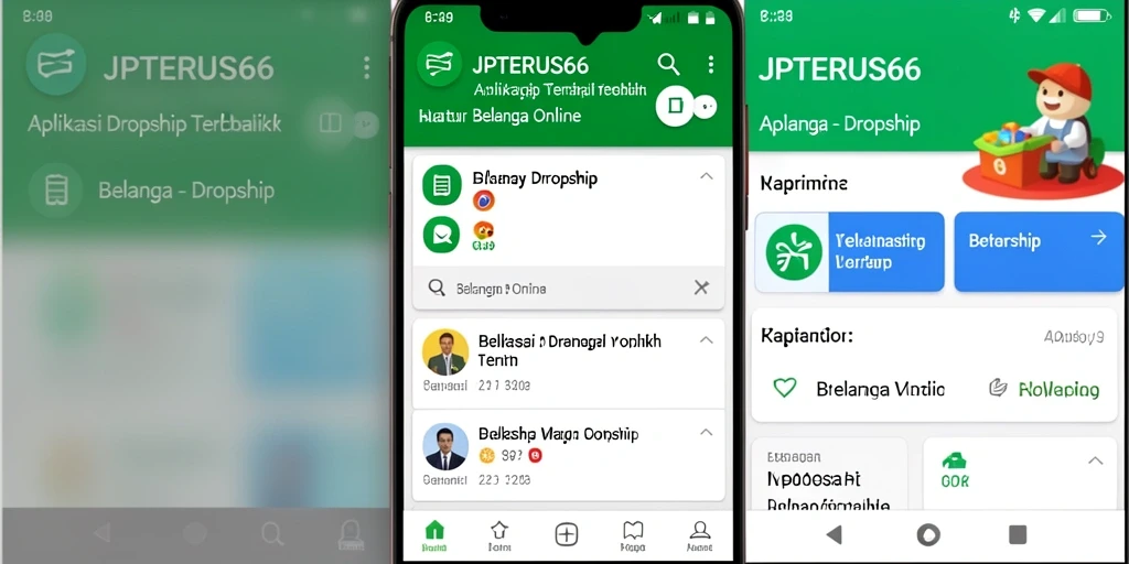 Tampilan antarmuka JPTERUS66 yang intuitif dan fungsional.
